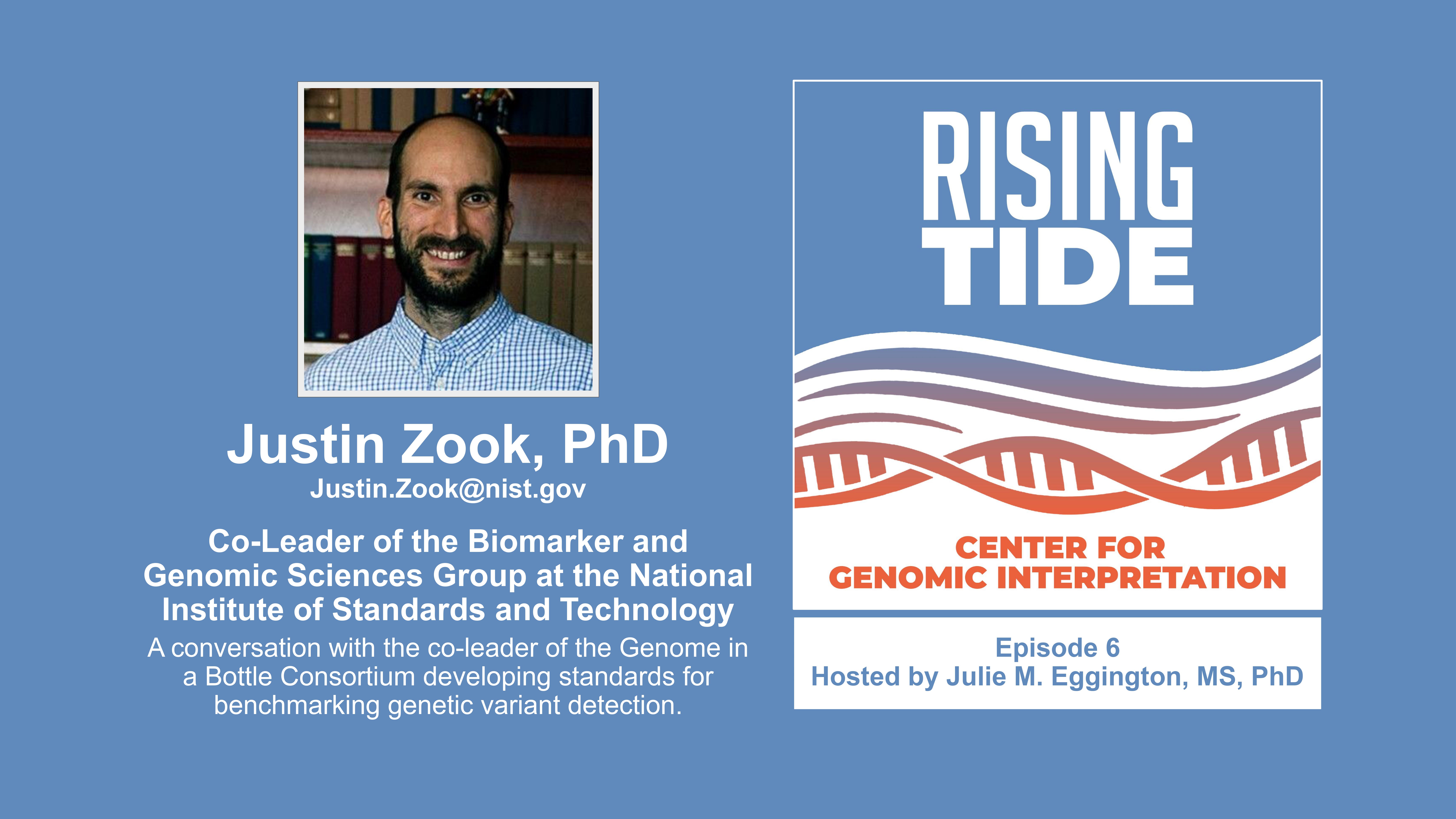 Dr. Justin Zook – Insights into updates and resources in the clinical genetics space from the Genome In A Bottle Consortium Co-Leader